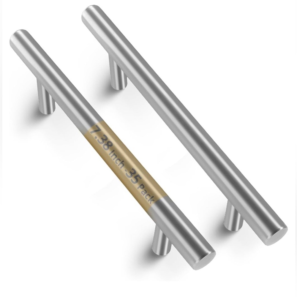 32 Cabinet Pulls 7.38 Inch, Stainless Steel Cabinet Handle‎ Pulls